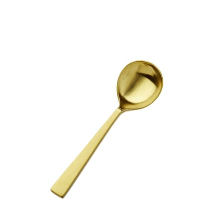 Bon Chef Roman, Round Soup Soon, Matte Finish, 18/10, 6.63" - Gold Matte , set of 12 S3722GM